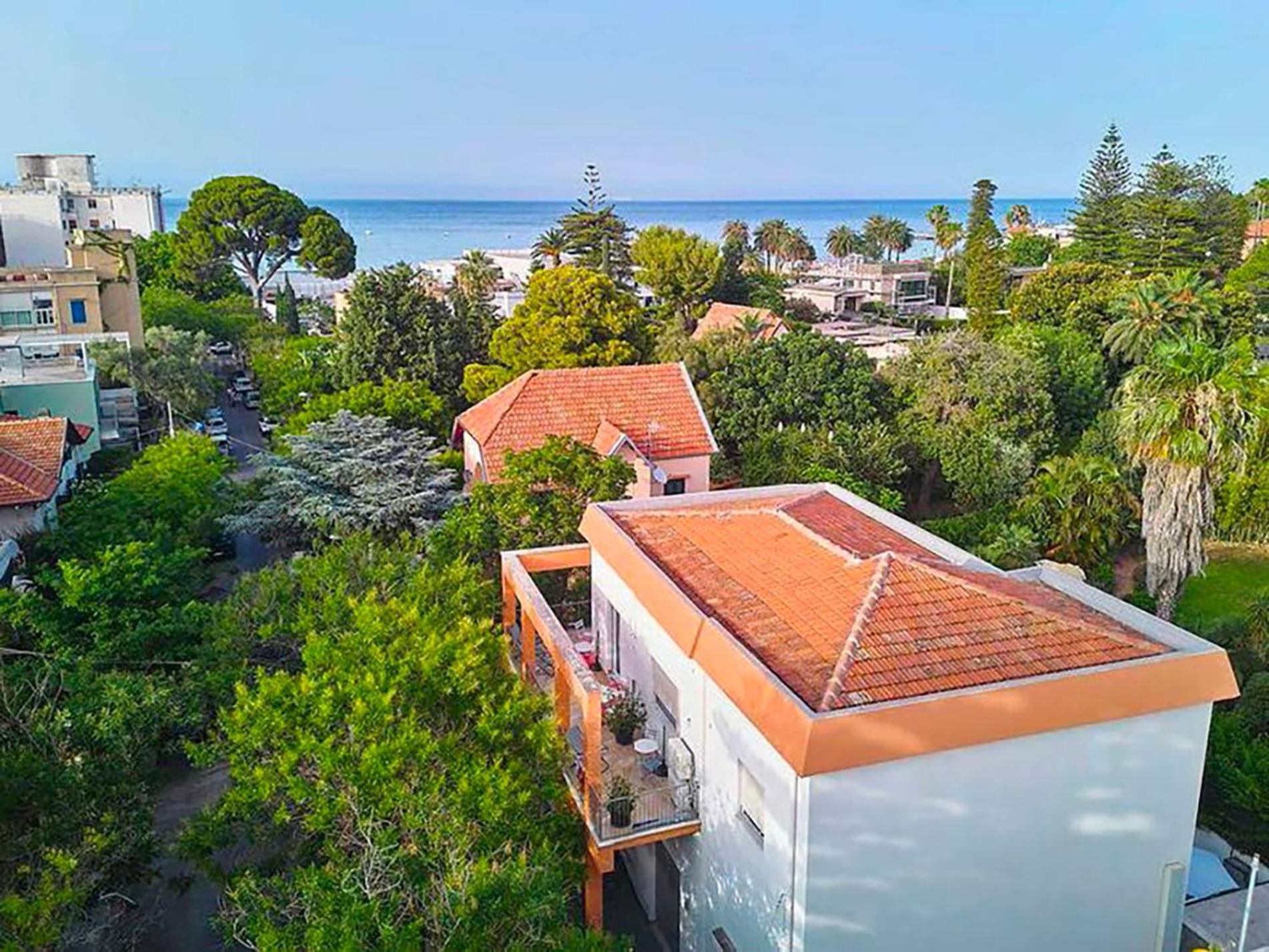 Casa Lighea Mondello - 200 Mt Dalla Spiaggia Exterior foto